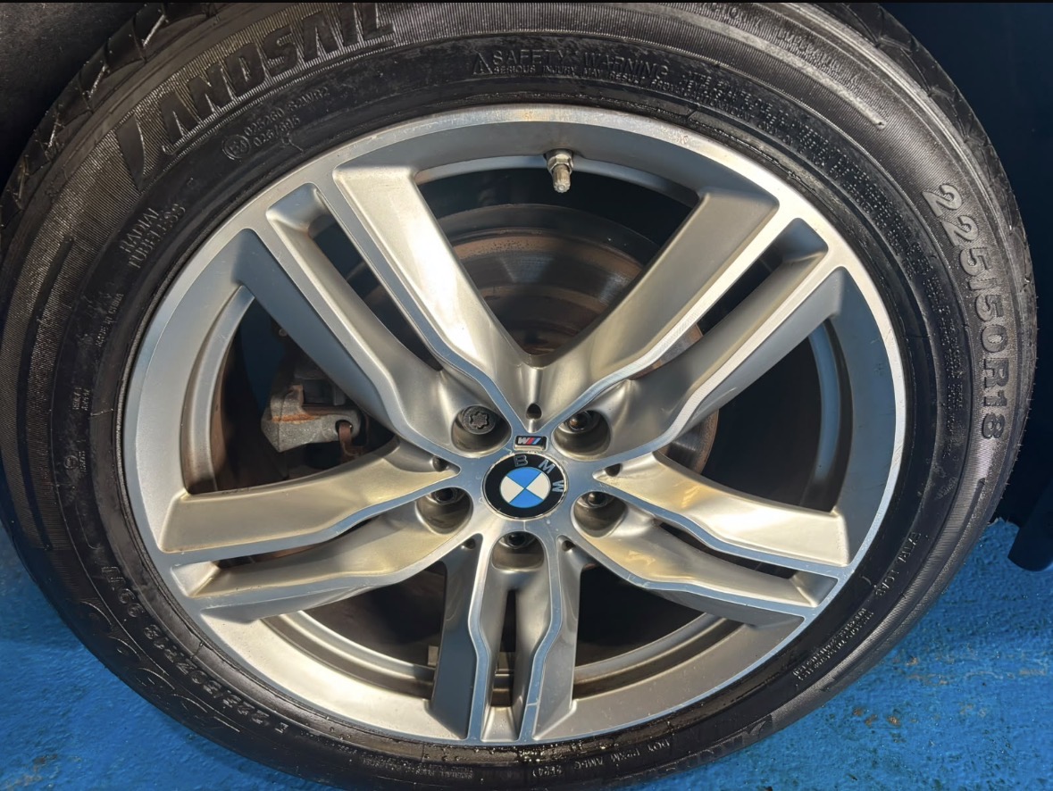 BMW alloy detail