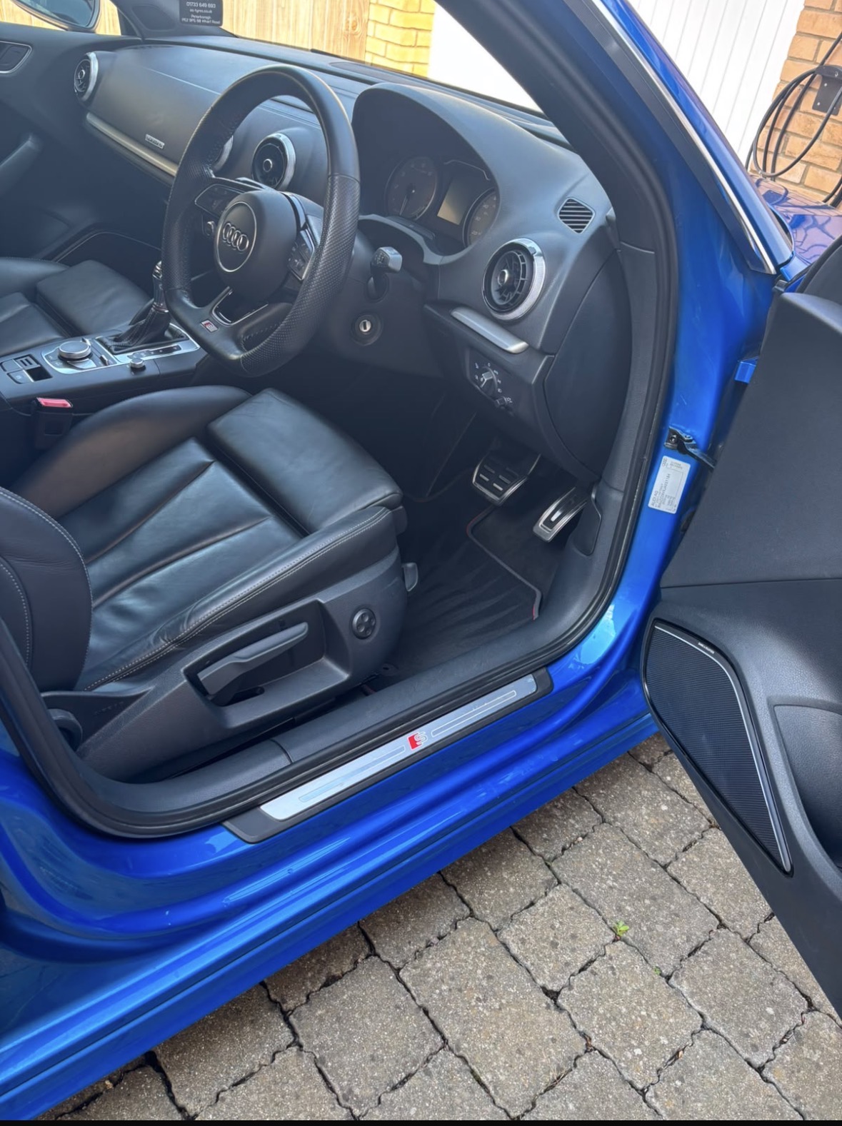 Audi interior detail